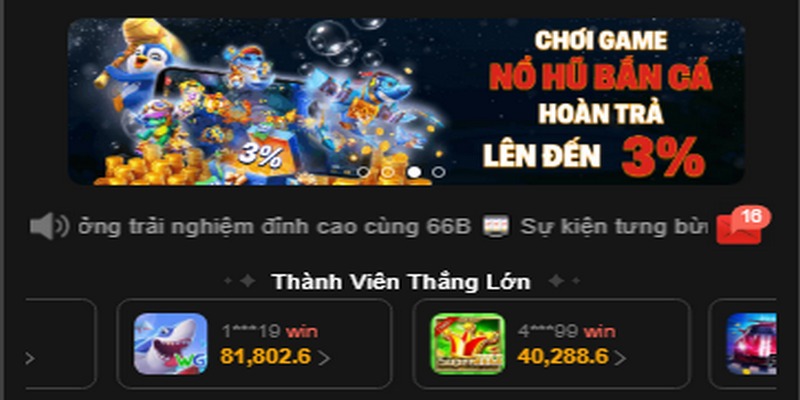 Nhà cái 66B là một thương hiệu cá cược trực tuyến mới nhưng ghi được dấu ấn